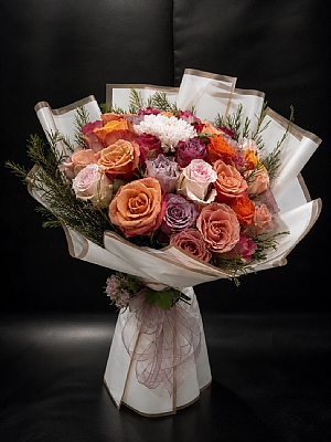 Canl� Kar���k G�l Buketi