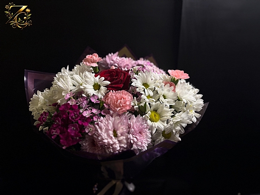 Kar���k Tek g�l buket